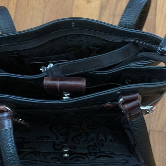 Brighton Brown and Black Women's Bag - Picture 5 of 8